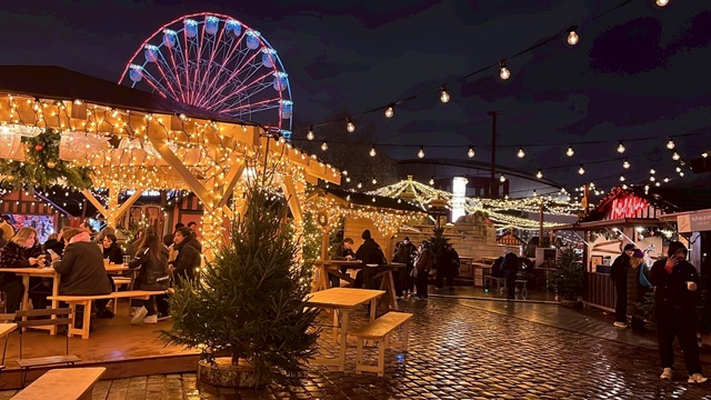 ラ・ヴィレットのクリスマスマーケット