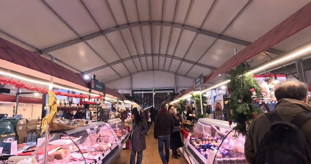Gare de l’Estのクリスマスマーケット
