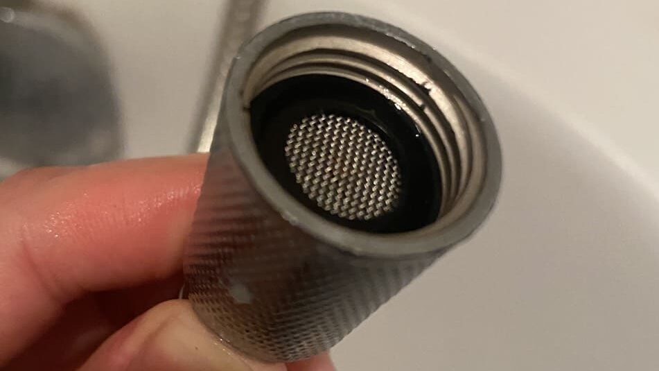 シャワーホースのパッキンを2重にした