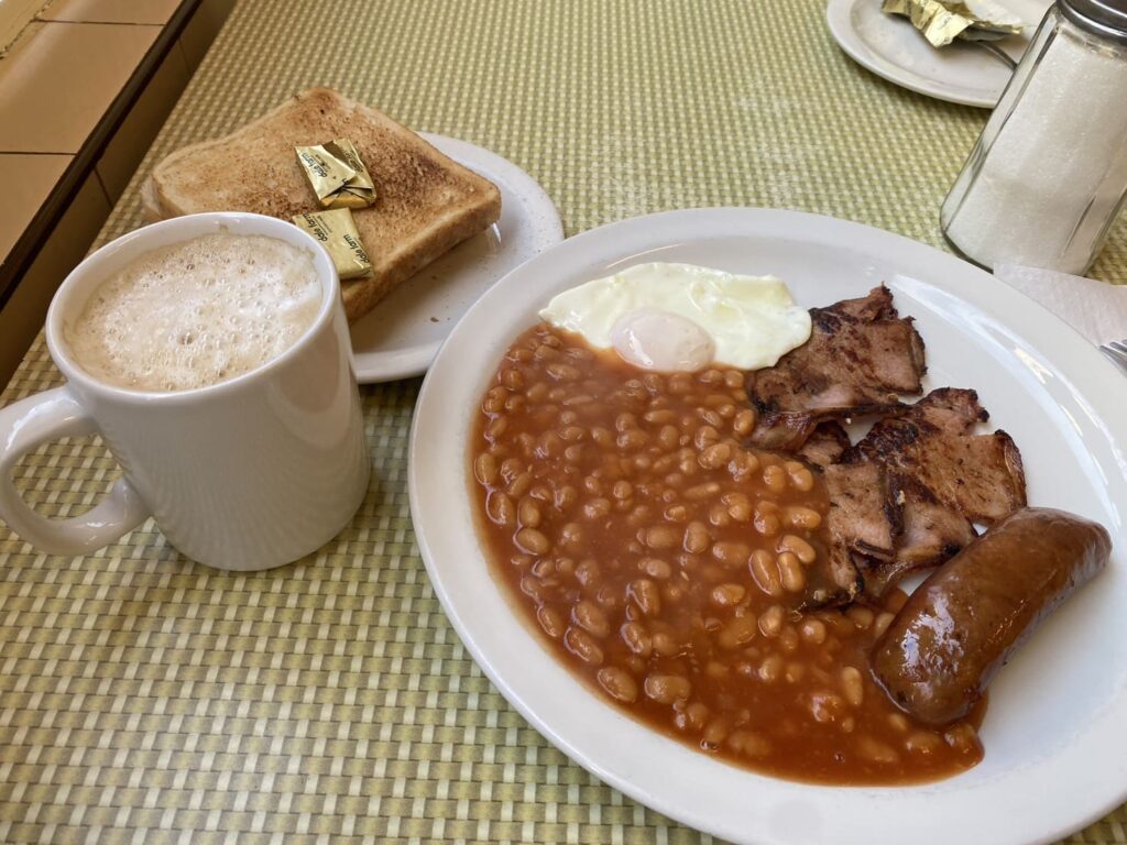 Regency Cafeのイングリッシュブレックファスト