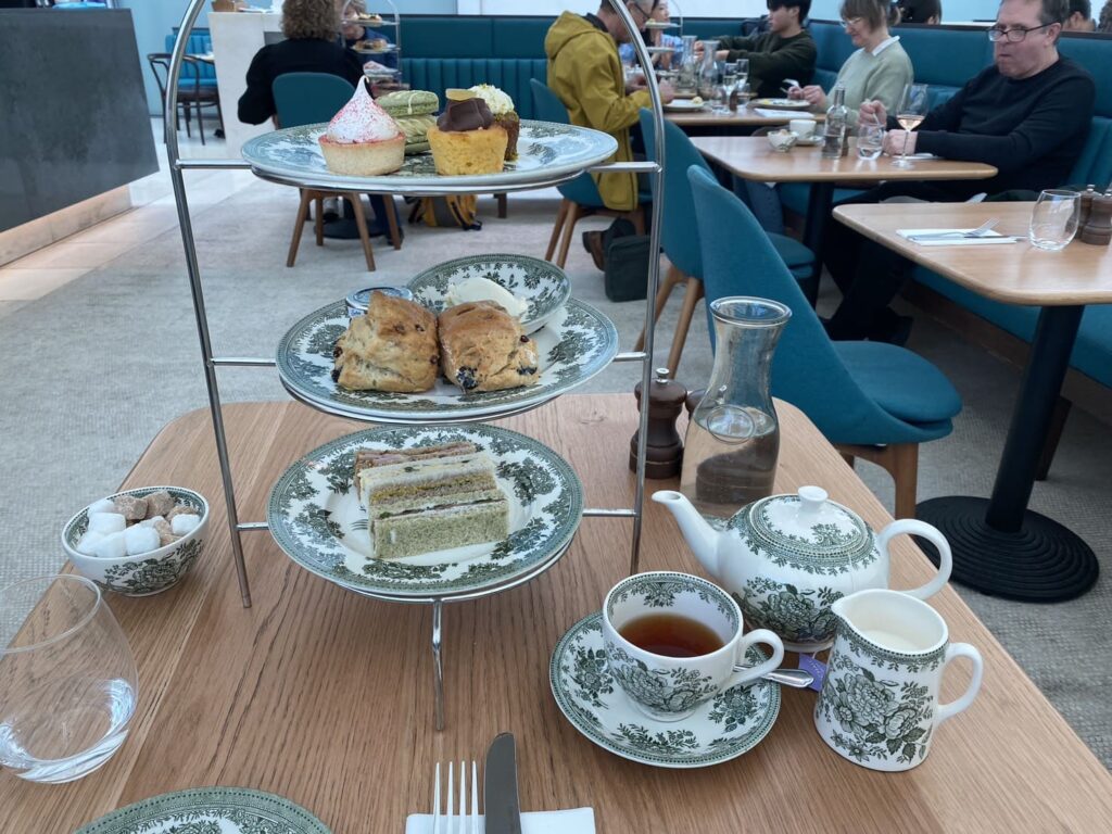 大英博物館のアフタヌーンティー