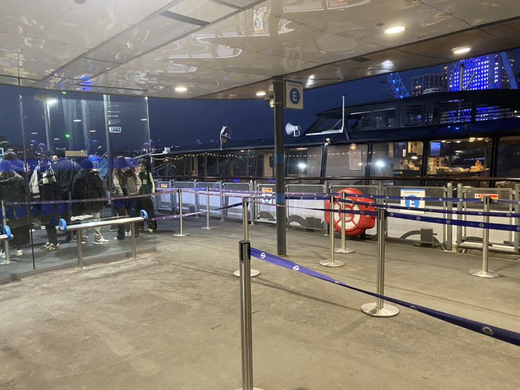 Uberボートの乗り場